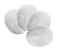 VICASKY 4pcs Maschere Vuote Per Mascherate Cosplay E Halloween Maschere Non Dipinte Per Il Fai Da Te Per Progetti Creativi E Occasioni Speciali