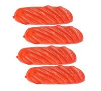 VICASKY 4pcs Miniaturizzato Realistico Artificiale Hot Dog Modelli Parte Per Fotografia Decorazione E Ristorante Per Feste E Piccoli Incontri