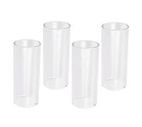 VICASKY 4pcs Pala Chitarra In Vetro Protezione Dita Per Chitarra Durevole E Pratico Per Chitarre Acustiche E Elettriche Per Musicisti E Amanti