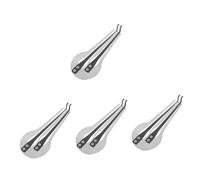 VICASKY 4pcs Tamburello per principianti, strumento musicale etnico portatile in metallo, facile da usare, crea melodie chiare per gli amanti della musica e i principianti