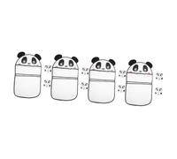 VICASKY 4pezzi Borsa Organizer Per Giocattoli Da Bagno Rete Forma Di Panda Sacchetto Di Stoccaggio Per Giocattoli Da Bagno Per Ragazzo Ragazza e Salva Spazio Include