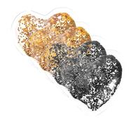 VICASKY 4pezzi Cerotti in Gel per Occhi Rinfrescanti Riutilizzabili Forma di Cuore Sotto gli Occhi Impacchi Freddi per Cura