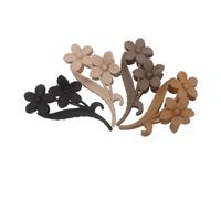 VICASKY 4pezzi Fermaglio Forma Di Fiore in Opaco Accessorio Per Capelli Vintage Retrò Clip Per Capelli Design Floreale Antiscivolo Spessi e Sottili Per Uso Quotidiano e Eventi Speciali