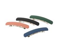 VICASKY 4pezzi Fermaglio per Capelli alla Francese Elastico per Coda di Cavallo Adatto per Capelli Fini e Spessi per Donne Ragazze e Adolescenti