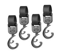VICASKY 4pezzi Ganci Per Passeggino Resistenti Portaborse Per Pannolini e Clip Per Appendere Borse e All Accessori Per Passeggini