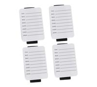 VICASKY 4pezzi Palette Portatile Per Estensioni Acrilico Bianco Per Include Scale Per Salon e Trattamenti Estetici