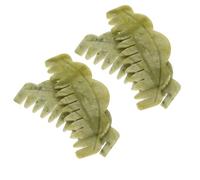 VICASKY 4pezzi Pettine Guasha per Capelli in Massaggiatrice per Testa Pettine Massaggiante per Capelluto Strumento Portatile Guasha per Massaggio del Cuoiocapelluto di Pettini