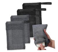 VICASKY 4pezzi Sacchetto per Saponetta Sacchetto per Sapone da Bucato Scrub per Corpo Rete Contenitore per Saponetta per Esfoliante