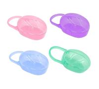 VICASKY 4pezzi Scatola Ciuccio Portatile Pp Contenitore Per Tettarelle e Facile Per