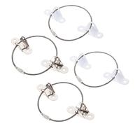 VICASKY 4sets Cinghie di Sicurezza per Mobili Connettori Anticaduta per Armadietti Protezione per Ragazzo Ragazza Dispositivi di Sicurezza per Mobili Ancoraggio