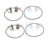 VICASKY 4sets Dispositivo Di Sicurezza Anticaduta Per Mobili Connettore Di Protezione Per Ragazzo Ragazza Ancoraggio Per Armadietti Connettore Anti-inversione Per Casa Fissaggio Sicuro Per