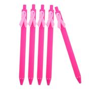 VICASKY 5 penne a sfera a nastro, penne divertenti, in plastica, rosa
