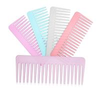 VICASKY 5 pettini districanti per capelli bagnati per capelli ricci e spessi, durevoli e pratici per gli uomini, diversi colori disponibili