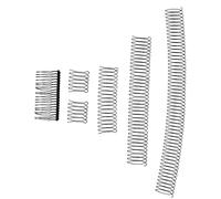 VICASKY 5 pettini invisibili, pettine di fissaggio per capelli, parte posteriore invisibile del pettine, fissatore per capelli, a forma di U invisibile, fermaglio per capelli