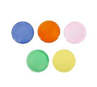 VICASKY 5 pezzi adesivi per ciglia, palette di colori per estensione ciglia, piastra adesiva efficiente per strumenti di trucco, compatto e leggero per i viaggi