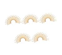 VICASKY 5 Pezzi Cerchietto Spikata in e Plastica Fascia Angeli per Feste Cosplay e Festival Accessorio Resistente e Confortevole
