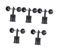 VICASKY 5 Pezzi Indicatore Direzione Vento in ABS Resistente per Anemometro Custodia Protettiva per Misurazione Precisa in Stazioni Meteorologiche e Serra Struttura Stabile e Facile da