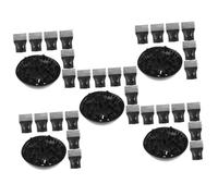 VICASKY 5 set di bocchetta d'aria a pettine, diffusore per capelli, spazzola per asciugacapelli, bocchetta per asciugacapelli, ugello per asciugacapelli, ugello per asciugacapelli, ugello per