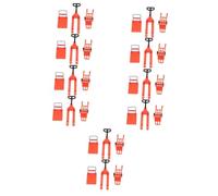 VICASKY 5 set di carrelli elevatori set di giocattoli pezzi carrelli a mano accessori per scopi didattici design realistico per giochi e apprendimento variante di colore