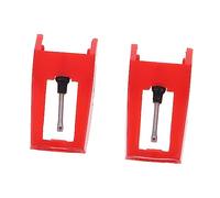 VICASKY 5 Set Di Puntine Per Giradischi Con Stilo Per Fonografo Design Compatto Portatile Per Un Uso Conveniente Migliora Il Suono 2 Pezzi*5