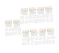 VICASKY 5 Set Scatole Giunzione Pvc Per Installazione Sottostruttura Compatibili Con Prese Elettriche E Luci E Ufficio Facile Colore Casuale 10 Pezzi*5