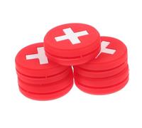 VICASKY 5 Smorzatori per Racchette Tennis con Design Svizzero Ammortizzatori Antivibrazione per Racchette Tennis Facile Applicare e