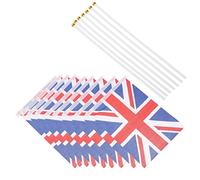 VICASKY 50 Bandiere Da Mano Del Unito Per La Celebrazione Dell'Union Jack Del 2025 Mini Bandiere Da Mano Sventolanti Del Unito Bandiere Britanniche Reali Del Unito E