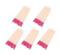 VICASKY 50 Pezzi Bastoncini in Legno Doppia Punta per Unghie Spingi Cuticole per Manicure e Pedicure per Rimozione Morta e Levigatura Strumenti Usa e Getta in Legno Naturale per Cura