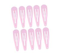 VICASKY 50 Pezzi Fermagli per Metallo per Clip Semplici e Colorate per Styling Rosa Accessori per Pratici e Eleganti per Ragazze