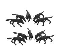 VICASKY 50 pezzi modelli di animali realistici per animali da simulazione per terapia di gioco di sabbia e giochi di ruolo, promuove la creatività
