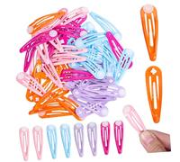 VICASKY 50 Pezzi Mollette per Colorate Clip Antiscivolo Diverse Colorazioni per Styling Veloce e Facile Accessori per Leggeri e Confortevoli per Donne e Ragazze