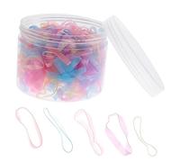 VICASKY 500 pezzi fascia alta elastica per capelli flessibile accessorio piccolo spirale piccolo elastico per donne fasce per capelli elastici per ragazze