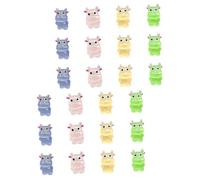VICASKY 50pcs Animale Figura Mucche Decorazione In Miniatura Per Micro Paesaggi Ornamenti Resina Per Progetti Creativi E Giardinaggio Per Gli Amanti Animali E Collezionisti