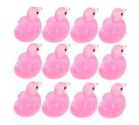 VICASKY 50pcs Flamingo Decorazioni In Resina Per Giardino E Torte Dolce Dettaglio Fenicottero Figure Per Partito E Giardino Ornamenti
