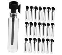 VICASKY 50pezzi Flaconi Spray in Vetro per Campioni di Profumo Mini Bottiglie per Liquidi da Viaggio Contenitori per Articoli da Toeletta Dispenser per Idratante Piccoli Vasetti