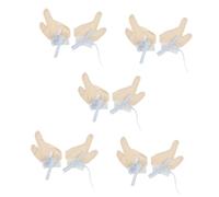 VICASKY 5paia Guanti Protettivi Per Ragazzo Ragazza Guanti Antisucchiotto Traspiranti Per Ragazzo Ragazza Mesi Comodi e Leggeri Per Momenti Difficili Come La Nanna e La Tv Per Libertà Di