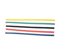 VICASKY 5pcs Tubo termorestringente Per Maniglie Universale Antiscivolo Isolamento Per Tamburi Canne Da Pesca E Racchette Da Badminton Facile Portatile E Personalizzabile