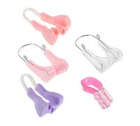 VICASKY 5pezzi Clip Per Del Naso in Silicone Dispositivo Di Invisibile Per Sollevare e Modellare Naso Migliorare La Respirazione e Mantenere Una Raffinata e Rialzata