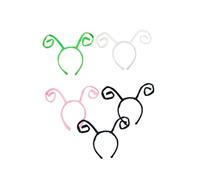 VICASKY 5pezzi Fascia Per Antenna Di Formica Copricapo Decorativo e Pratico Realizzato in Materiale Di Resistente e Robusto Per Feste e Attività All Aperto Fascia e Elastico Inclusi Un