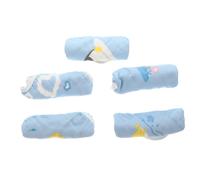 VICASKY 5pezzi Mussola di Cotone per Ragazzo Ragazza Ragazza Asciugamano da Bagno Salvietta Panno per Viso Adatto per Usi Multipli e Trasportabile