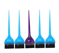 VICASKY 5pezzi Pettine per Tintura Capelli Resistente e Durevole Pratico per Parrucchieri Estremità Appuntita per Sfumare Maschera e Pennello per Applicare Crema Colorante Colore Casuale