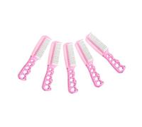 VICASKY 5pezzi Pettini in Acciaio Per Capelli Da Donna Per Fissare La Parrucca Antiforfora Denti Fini Per Tagliare i Capelli Per Sollevare e Cotonare