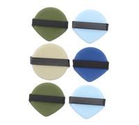 VICASKY 6 applicatori per il viso, spugne di bellezza di alta qualità, per un'applicazione uniforme di fondazione liquida e polvere per uso bagnato