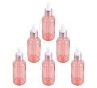 VICASKY 6 pezzi Bottiglie Profumo con Contagocce Rosa Oro Rotonde e Sigillate Flaconi Riutilizzabili per Oli Essenziali e Aromaterapia Compatte e Antispreco per Viaggi e Uso Quotidiano