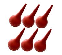 VICASKY 6 pezzi Bulbo Aspiratore Orecchio e Naso per Ragazzo Ragazza Siringa in Gomma Riutilizzabile con Punta Stretta per Pulizia Strumento Sicuro e Facile da Usare per Rimuovere