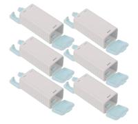 VICASKY 6 pezzi di coperture di sicurezza per caricabatterie USB a prova di | Sicurezza per bambini per le punte dei cavi, semplice di sicurezza pluripremiato, chiusura a prova di bambino, compatibile