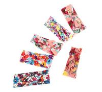 VICASKY 6 Pezzi Fascia per Orecchie Coniglio Fasce per Elastiche con Design Anguria Accessori per Comfort e Stile per Occasione