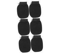 VICASKY 6 Pezzi Guanti Esfolianti Bagno in Artificiale Guanto Scrub Durevole per Pulizia e Peeling Gambe Braccia e Schiena