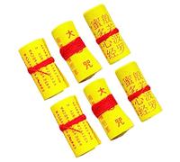 VICASKY 6 pezzi in miniatura con scritti antichi, piccoli rotoli di carta da parati per la casa, mini decorazione per la casa, simulazione di un rotolo di carta