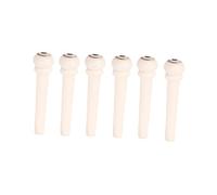 VICASKY 6 Pezzi Ossa Chitarra Ponte Chitarra Corda Ponte Corde Con Ottone Shell Dot Gl93
